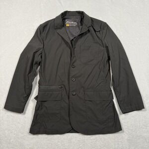 Eddie Bauer Travex Blazer Jacket Mens 38 Lightweight Utility Travel Pockets